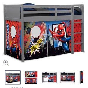 NEW SPIDER-MAN LOFT TENT FOR BUNKBED